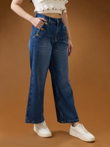 Image of Globus Women Jeans (8909389005465 Med Blue 30)