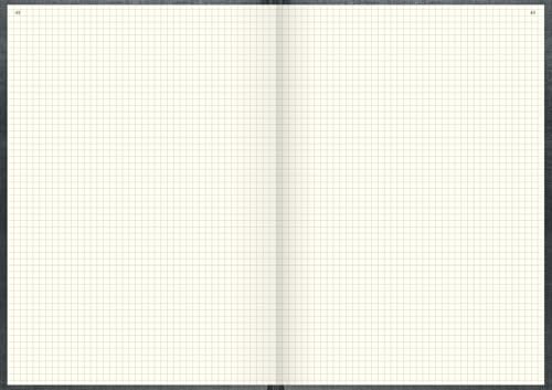 König & Ebhardt König und Ebhardt König & Ebhardt 8614223 Geschäftsbuch / Kladde (A4, kariert 80g/m², 144 Blatt Fadenheftung, mit Seitenzahl)
