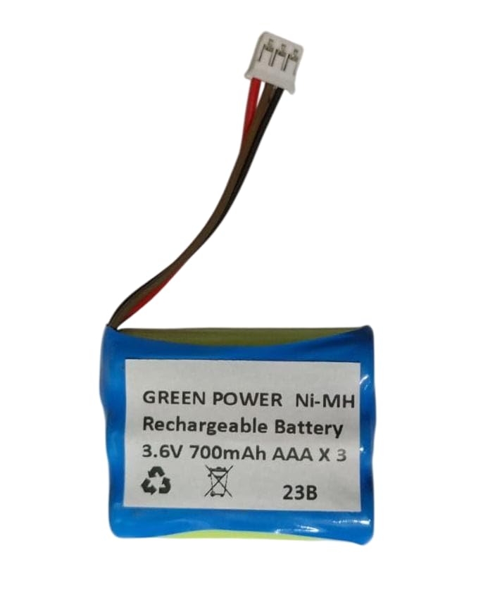 KP - Green Power Ni-MH 3.6V 700mAH AAA Rechargeable Battery Pack for Toys/Cordless Phone-image-48