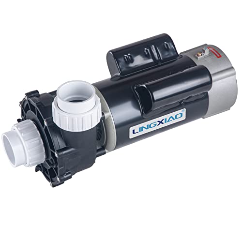 Image of 2 Speed Hot Tub SPA Pump 3HP for Jacuzzi Pump 6500-092, 6500-365, 6500-254, LX SPA Pump Motor 230V, 2 inch Port, Bracketless, 48Frame - Model: 48WUA2002C-II(NF)