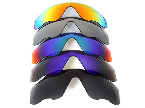 Image of Galaxy Replacement Lenses for Oakley Jawbreaker Sunglasses Blue Color