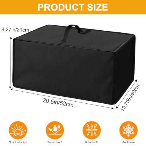 Image of Toaster Oven Air Fryer Cover, 20.5 inch*15.75 inch*8.27 inch, Heat-Resistant Waterproof Dust-proof Kitchen Appliance Covers Compatible with Ninja Foodi SP101 SP201 SP301