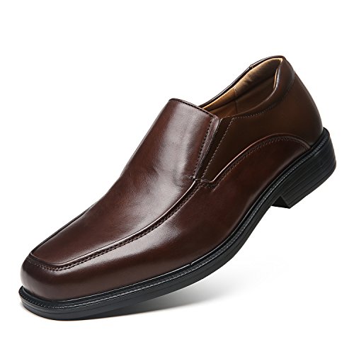 Image of Wide Width Brown Oxfords for Men by La Milano