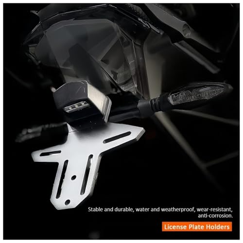 Plaque Support d'immatriculation Duke 390 2024 Éliminateur Garde-Boue Moto Queue - 4