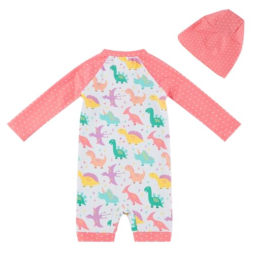 Image of UMELOK Baby Girl Swimsuit Infant UPF 50+ Bathing Suit Size Months