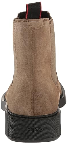 Image of HUGO Men's Iker Suede Chelsea Boots