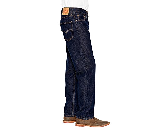 Image of Levi's Men's 550 Relaxed Fit Jeans Rinsed 36x31