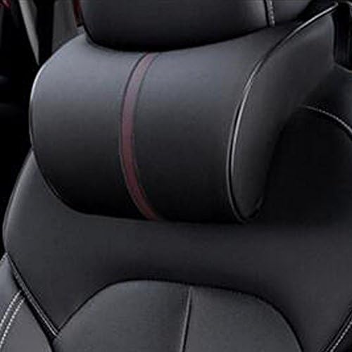 HomDSim Car Seat Neck Support Pillow,Artificial Leather + Memory Foam