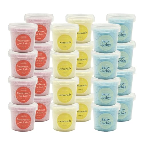 COTTON CANDY FLOCON �R�b�g���L�����f�B �킽���� (�x���[���V�g���X�u���[�Y�A�\�[�g 24�Z�b�g�i�������I�[���A�����l�[�h�A�\���e�B�[���C�` 20g×�e8�j)