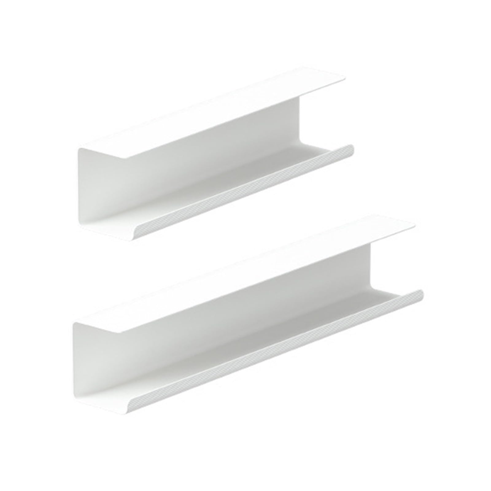 Kaeltsyn Of 2 Versatile Under Desk Cable Tray Systems for Efficient Wire Management in Busy Households and Professional Spaces Easy Install