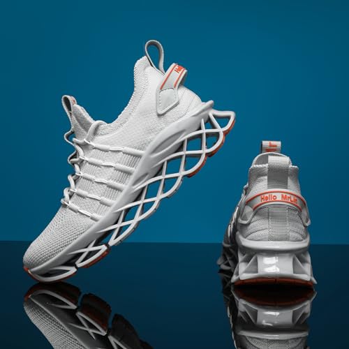 DUDHUH Women's Fashion Sneakers Womens Shoes Slip On Work Casual Comfortable Gym Walking Shoes for Women4