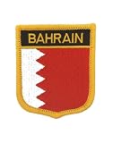 Ruoming Bahrain Flag Patches