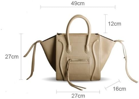 Smiley Handbag Large Tan