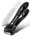 VANWIN Nail Clippers, 16mm Wide Jaw Opening Toenail Clippers for Thick Toenails with Straight Blades