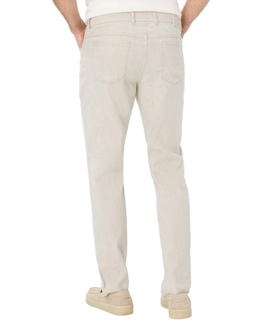 Brax Herren Hose Style Cooper L Linen Cotton Strecht