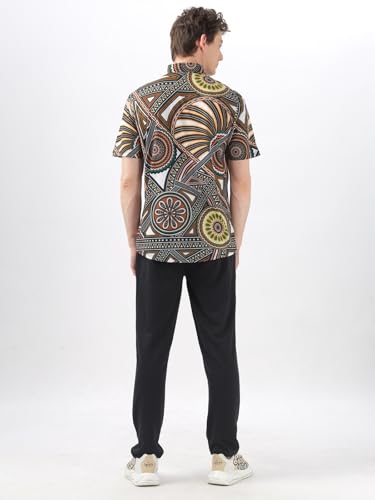 Image of BULLMER Trendy Clothing Set with Shirt & Pants Co-ords for Men