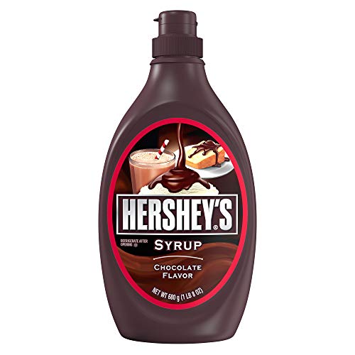 Hershey's Chocolate Flavour Syrup, Pack of 3 x 680 g