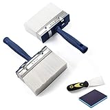 Paint Brush, Professional Large 4' Paint Brush Bristles DIY Decorating Ceiling Roof Wall, Shed,...