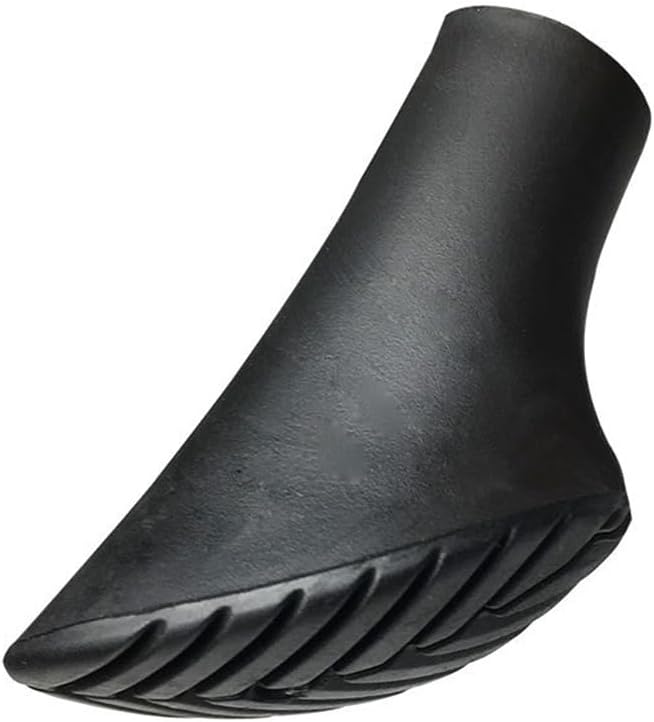 Trekking Pole Nordic Walk Stick Cane Outdoor Camp Hike Protector Cap Tip Rubber (D As Show)