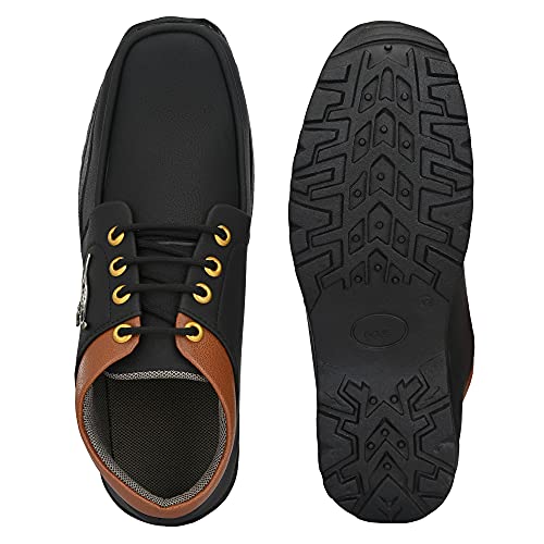 Image of Men's Casual Boots for Men Stylish, Durable & Comfortable Everyday Footwear for Travel, Work, or Outings, Ideal for All-Season Casual Use