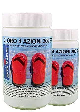 Lapi Cloro 4 Azioni per Piscina 2kg