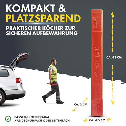 Triangle ECE R27 WALSER avec boîte pour signalisation panne - 5