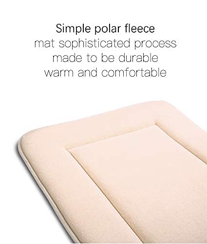Qiaoqi Dog Bed Kennel Pad Crate Mat Washable Orthopedic Antislip Beds Dense Memory Foam Cushion Padding Bolster | Perfect Sleep Bedding Pads For Carrier Cage #TOP3