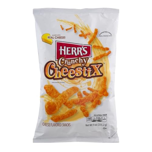 Herr'S Crunchy Cheestix, 9.0 Ounce