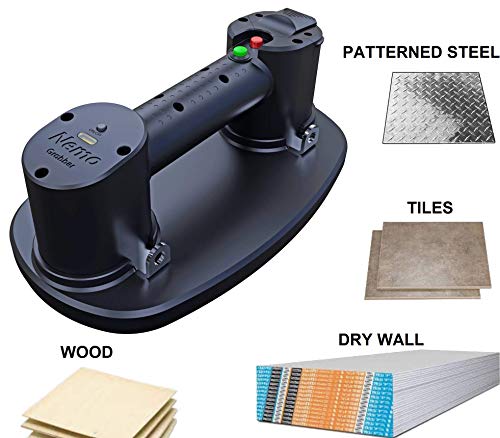 Grabo Electric Vacuum Suction Cup Lifter for Wood, Dry-Wall, Granit, Glass