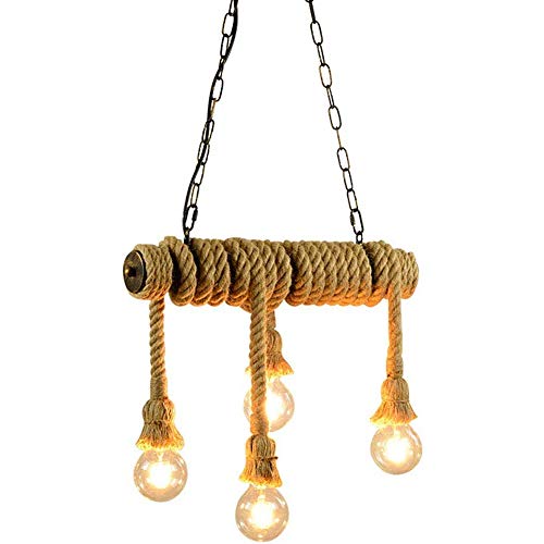 Plafonnier suspension 4 branches design industriel en acier noir brossé Corche
