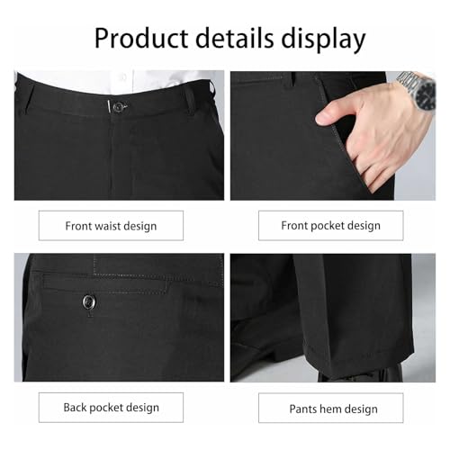 Timeless Flex Stretch Pants Mens, Gentyfit Mens Pants, Men's High Stretch Straight Fit Pants4
