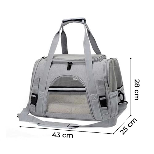 ANIMO SHOP Bolsa de Transporte Pet Avião