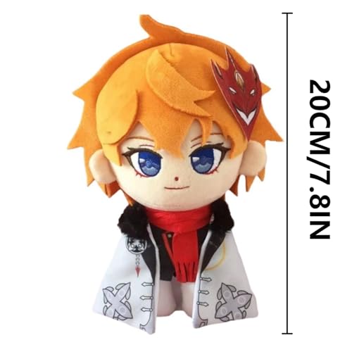 KUKUShining Genshin Kuscheltier, 20cm Weiche Anime Figur Impact Ausgestopftes Plüschtier Süße Cartoon Spielzeugpuppe for Gamer Fans Geschenke(Dori)