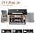 SKOK 5 Burner BBQ Grill with Infrared Side and Rear Burners,Gas Grill with Cast Iron Grates,Outdoor Barbecue Grill 72,000 BTU Output
