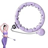 Ｔｏｓｏｋｙ フラフープダイエット用 フラフープ 大人・子供兼用 運動器具 スマートフラフープ 組み立て式 フラフープ フィットネスフープ エクササイズ ダイエット器具 サイズ調整可能 ウエスト約65~110CM 日本語取扱説明書