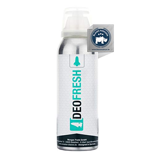 Sneaker Cleaner® DEOFRESH (125 ml-es spray-doboz) - szagsemlegesítő cipődezodor - cipőspray szag ellen - cipődezodor spray - Németországban gyártott