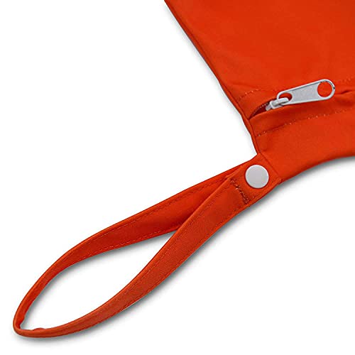 Wet Dry Bags For Diaper Bag - 2 Pack Washable Waterproof Reusable Pouch With Zipper Pocket For Cloth Diapers, Swimsuits, Pool, Beach, Dirty Clothes, Travel, Gym, Yoga Baby Stroller, Breast Pump Parts #TOP5
