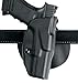 Safariland S and W M and P 9-mm, 40 4.4-Inch Barrel 6378 ALS Concealment Paddle Holster (STX Black Finish)