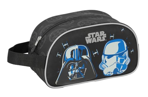 Star Wars Rebellion - Neceser Escolar Infantil Mediano con Asa, Neceser Infantil, Adaptable a Carro, Fácil Limpieza, Cómodo y Versátil, Calidad y Resistencia, 26x12x15 cm