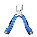 WIWUE GUO Multi Tool, Multitool Pliers for Outdoor, DIY, Home, Garden, Camping, Survival, Hunting and Hiking or Everyday Carry, Blue