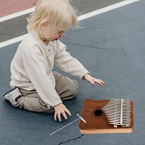 BIENKA Kalimba Finger Piano Thumb Piano: Acajou 17 Touches Kalimba avec Tuning Hammer Instrument de Musique Portable… - Les Beatles, Paul McCartney, John Lennon, RIngo Starr, George Harrison BIENKA Kalimba Finger Piano Thumb Piano: Acajou 17 Touches Kalimba avec Tuning Hammer Instrument de Musique Portable… – Image 5