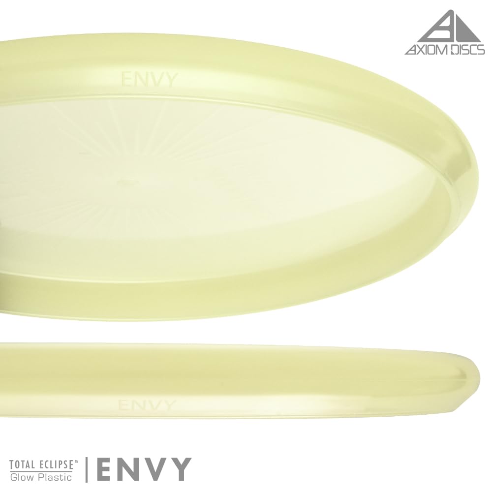 Axiom Discs Total Eclipse Glow 2.0 Envy Disc Golf Putter (170-175g / Colors May Vary)