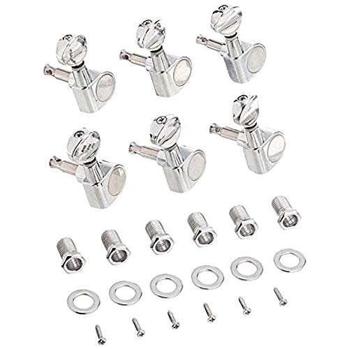 Lot de 6 mécaniques Lnige 6R pour Guitare Fender – Durable et Pratique - Les Beatles, Paul McCartney, John Lennon, RIngo Starr, George Harrison Lot de 6 mécaniques Lnige 6R pour Guitare Fender - Durable et Pratique – Image 3