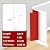 ToLanbbt 53 FT Baseboard Trim Molding Wall Base Cove Flexible Vinyl Self-Adhesive Base Trim, 4 IN Peel and Stick Avoid Dust Rubber Baseboard Trim for Bedroom, Garage, Office, School Cover Walls, White