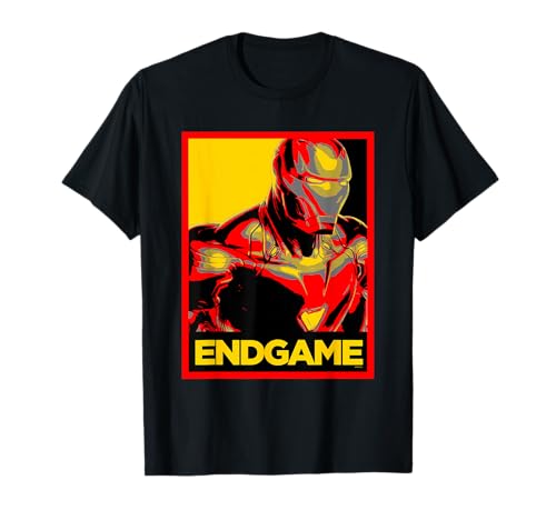 Avengers Endgame Iron Man Poster T-Shirt
