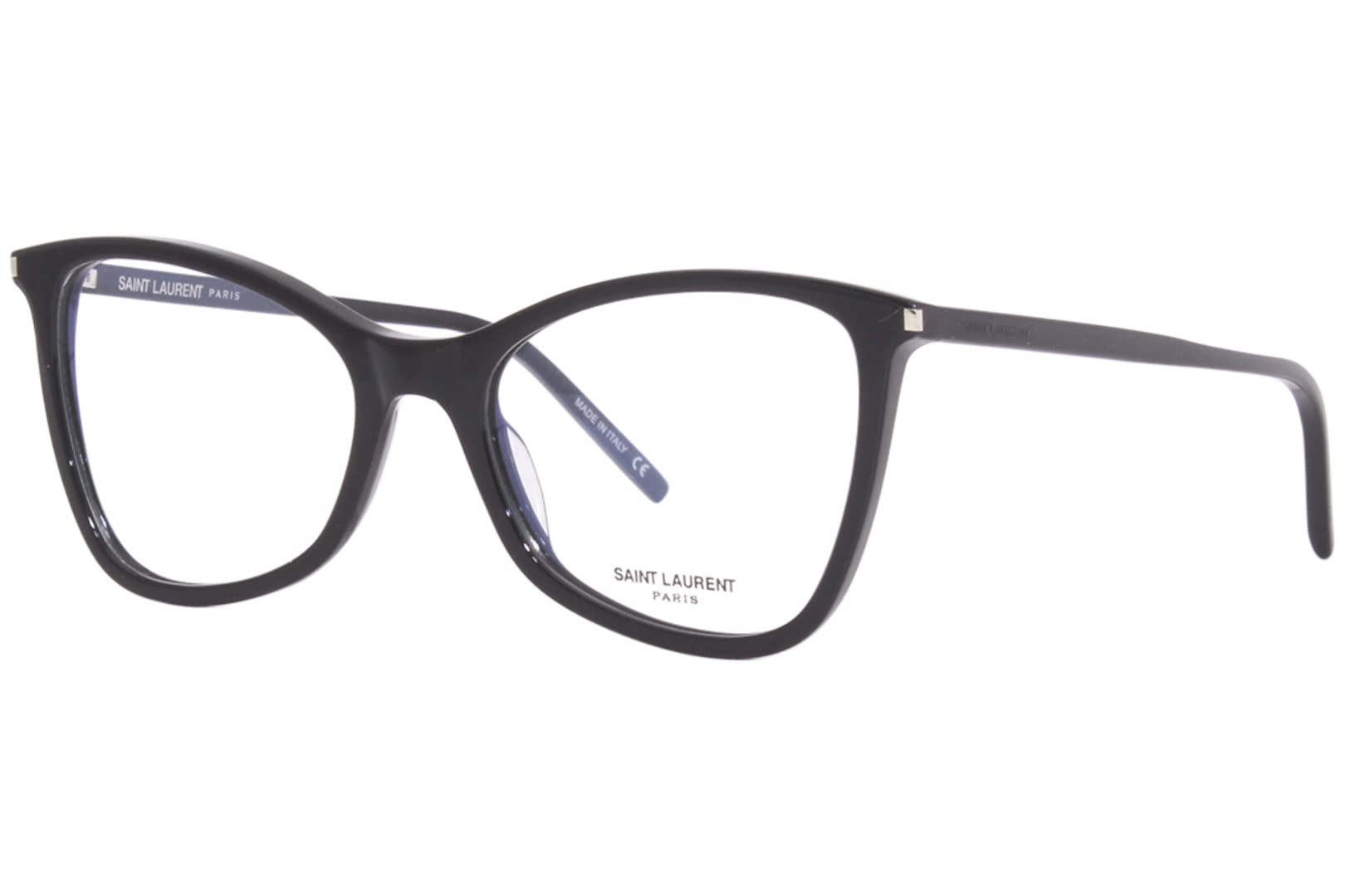 Saint Laurent Jerry SL478 001 okulary damskie, pełne oprawki, 53 mm, kolor: czarny, 53/18/145, / Czarny, 53/18/145