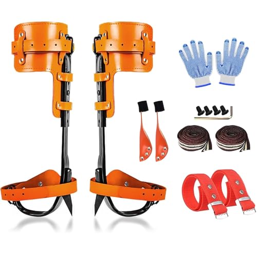 Steigeisen Baumklettern Ausrüstung, geeignet zum Klettern, Jagen, Obstpflücken