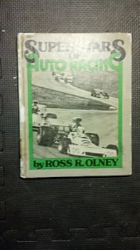 Paperback Superstars of Auto Racing Book
