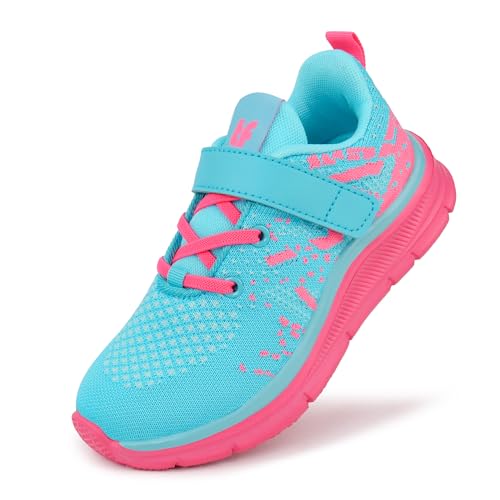 Tobfis Boys Girls Kids Arch Support Strap Athletic Running Tennis School Shoes Breathable Walking Sneakers Better for Flat Feet (Toddler/Little/Big Kid)