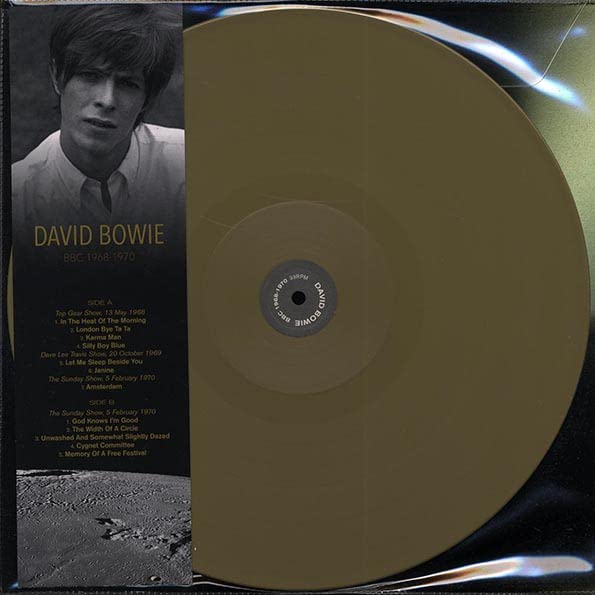 DAVID BOWIE BBC 1968-1970 - NEW SEALED LTD EDITION GOLD COLORED